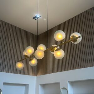 Lampara Ikara Nordica x 10 Cristales