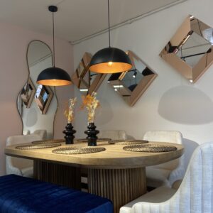 Lampara para comedor pequeño, lampara redonda