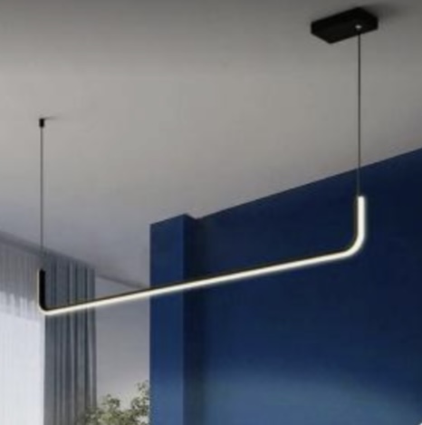 Lampara lineal minimalista