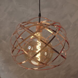 Lampara Saturno Cobre Luxe