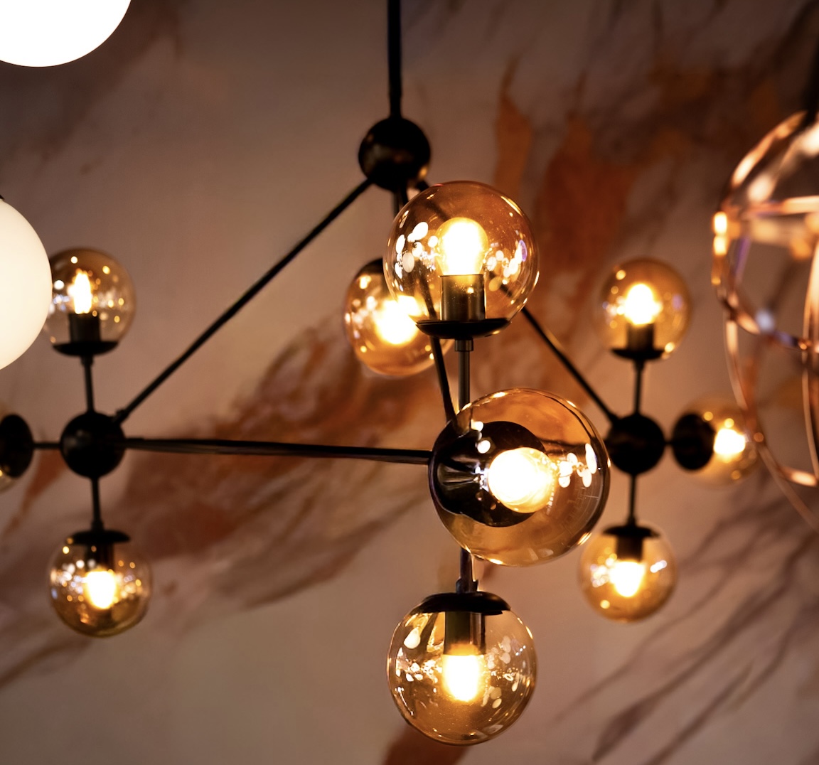 Lampara Molecular x 10 luces - Imagen 2